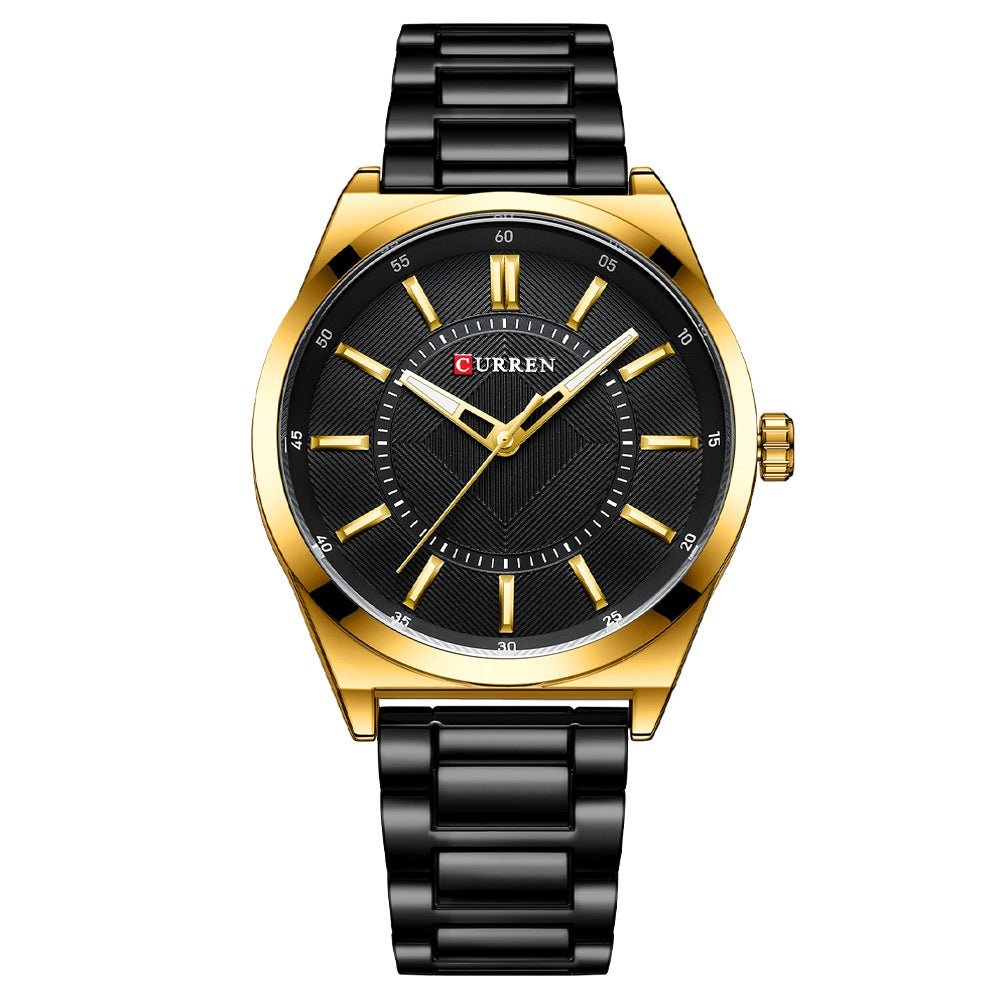 Mens Simple Business Waterproof Bar - Clasp Watch - Gents in Style